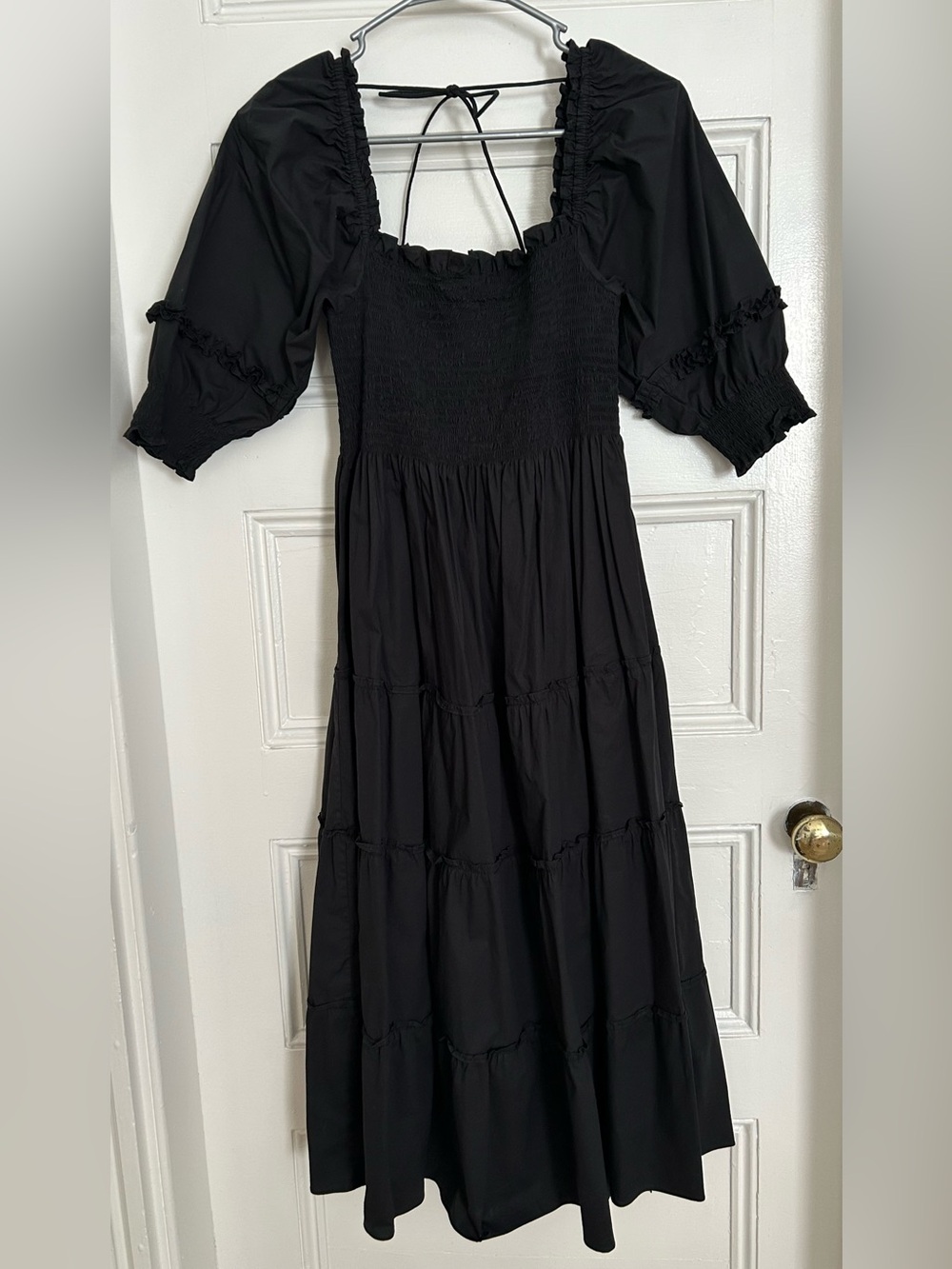 Hill House Nesli Nap dress in black